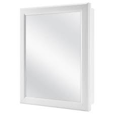 We are two yuppies and if we can do it, anyone can! Glacier Bay 15 1 8 In W X 19 1 4 In H Framed Recessed Or Surface Mount Bathroom Medicine Cabinet In White 45389 The Home Depot