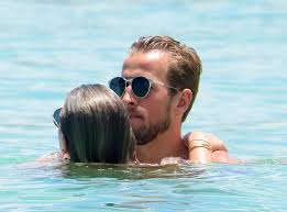 The couple already have two children together, girls ivy and vivienne. Harry Kane S Fiancee Flashes Humongous Diamond Engagement Ring As Childhood Sweethearts Frolic In The Bahamas On Holiday Mirror Online