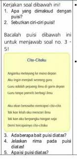 Perbedaan puisi, syair, dan gurindam. Tolong Jawab Secepatnya Dan Jangan Asal Asalan Brainly Co Id