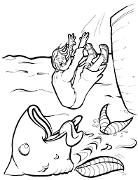 Jonah bible story coloring pages. Pin On Jonas