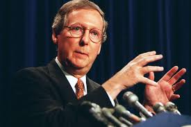 Senate minority leader mitch mcconnell leaves his office and walks to the senate floor at the u.s. Hr 1 2019 Mitch Mcconnell Used To Support Campaign Finance Reform Vox