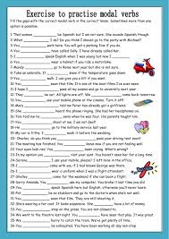 Lesson resources are fully editable where possible. Modal Verbs Interactive And Downloadable Worksheet You Cute766