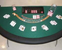 blackjack table resmi