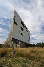 Tall Grass Photos Of The Abandoned Hartford Drive In Drive In Movie Theater Drive In Theater Abandoned