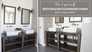 See more ideas about restoration hardware bathroom, house design and design. Bathroom Diy Restoration Hardware Finish With Chalk Paint Layjao