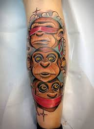 Fyeahtattoos Com Monkey Tattoos New School Tattoo Tattoos