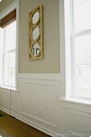 We are putting in a chair rail 6 inches above the sill and i was thinking of just putting a 30 degree miter cut on all the pieces across this bank of windows. Remodelaholic How To Frame A Window Tutorials Tips For Diy Window Casings