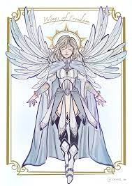 My Aasimar Sorcerer Adriel Dndart Fantasy Character Design Aasimar Character Art