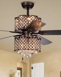 Rustic Bronze Lamped Ceiling Fan With Double Light Kit Fixture We've got savings on double ceiling fans.