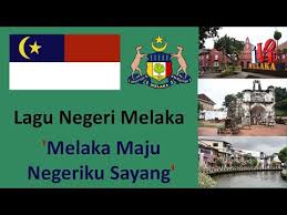Melaka bandar bersejarah tempat tumpah darah kita dijunjung dengan sepenuh jiwa untuk maju dan jaya rakyat melaka sudah bersatu padu berikrar taat setia jujur berkhidmat setiap masa melaka maju jaya. Lagu Negeri Melaka Melaka Maju Jaya