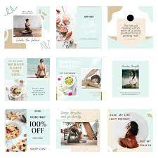 Maybe you would like to learn more about one of these? 20 Canva Instagram Template Posts Quote For Wellness Yoga Etsy Instagram Template Instagram Design Layout Instagram Post Template