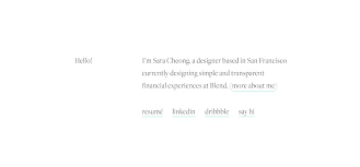 50 Best Personal Website Design Examples And Resources For Your Inspiration 2019 Updated Some of the best resume website examples.