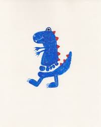 Handprint Dinosaur Dino Craft Footprint Crafts Crafts For Kids