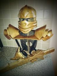 Kids ninja costume childrens black kung fu outfit for boys & girls. Lego Ninjago Golden Ninja Lloyd Build Complete Rpf Costume And Prop Maker Community