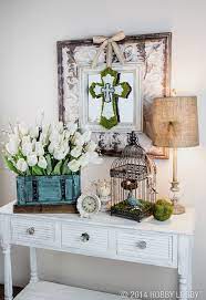 Create A Warm And Inviting Entryway To Welcome Guests For Easter Spring Decor Entry Table Decor Living Room Decor Set