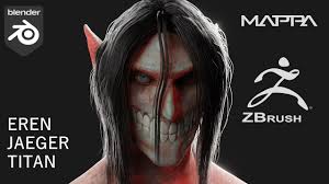 Эрен йегер / eren yeager. Mappa Studio Eren Titan Improved Realism Youtube