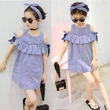 Available in scoop back top (and a new style) coming in may! Rakel Hot Fashion Summer Dress Toddler Kids Baby Girls Clothes Infantil Girls Striped Off Shoulder Princess Ruffle Dresses Girl Dress Price From Jumia In Kenya Yaoota