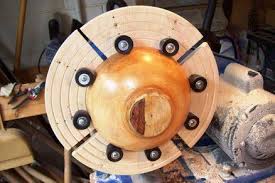 Making all wood cam clamps. Bowl Bottom Jaws Wood Turning Wood Lathe Wood Turning Projects