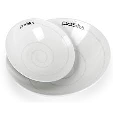 Retrouvez un large choix d'assiettes à pâtes professionnelles vega pour la restauration. Assiette Creuse Salt Pepper S P Set De Pates 5 Pieces Spiral Roma Buy In Ecully On Francais