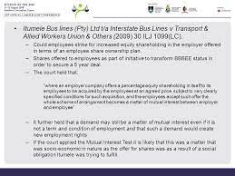 Any matter affecting, or connected with, remuneration or other terms of conditions of employment, or any matter whatsoever that is of mutual interest to employees and employers. A Discussion On The Meaning Of The Concept Of A Matter Of Mutual Interest In The Context Of The Right To Strike Khadija Quick Ppt Video Online Download