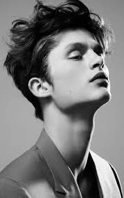 Black And White Face Drawing Reference Pin By Anna On Characters In 2020 Portrait Art Reference Photos Messy Hairstyles