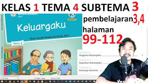 Kunci jawaban halaman 97, 98, 99, 100, 101, 102, 103, 104 buku paket tematik siswa tema 4 kelas 6 globalisasi subtema 3 pembelajaran 1 kurikulum 2013 Tema 4 Kelas 1 Subtema 3 Halaman 99 112 Keluargaku Pembelajaran 3 Dan 4 Rev 2017 Youtube