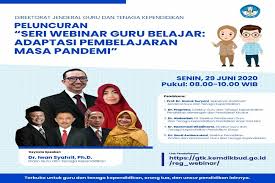 Explore tweets of komunitas guru belajar @guru_belajar on twitter. Peluncuran Seri Webinar Guru Belajar Oleh Kemendikbud Teknologi