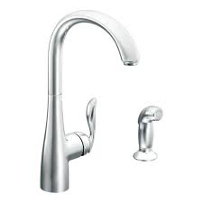 Moen 24 towel bar from the madison collection. Moen Arbor High Arc Single Handle Standard Kitchen Faucet With Side Sprayer In Chrome 7790 The Home Depot
