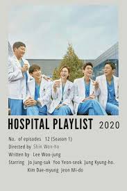 The poster says nothing of what the second season will look like, though, because it is essentially a collage of season. Hospital Playlist Poster Playlist Drama Reply 1997
