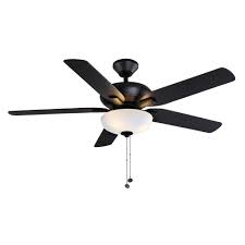 Lots of times it's the simpler things that impress you, and when features & positives: Hampton Bay Holly Springs 52 In Led Matte Black Ceiling Fan 57264 The Home Depot Black Ceiling Fan Ceiling Fan Light Kit Ceiling Fan