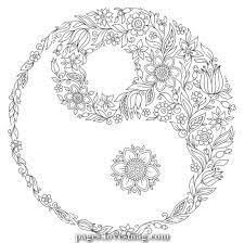 Yin yang yin and yang symbol mandala color psychedelic art. Pin On Rajzok