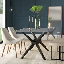 Gober Dining Table Dining Table Glass Dining Table Decor Dining Room Cozy