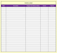 Printable expense and income ledger with balance. Printable Expense And Income Ledger With Balance 10 Self Employment Ledger Samples Templates In Pdf
