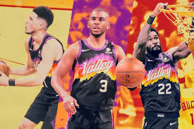 The official facebook of the phoenix suns. The Suns Big Three Rained Fire In Game 1 The Ringer