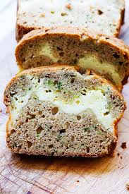 To bake, place the frozen loaf of bread into the same baking pan, greasing the pan first. Zucchini Bread Recipe With Cheesecake Ribbon Rasa Malaysia