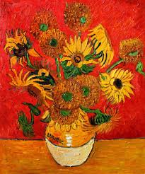 Simbol kebahagiaan the sunflowers adalah salah satu lukisan paling populer di galeri nasional. Corak Bunga Matahari Minyak Lukisan Van Gogh Lukisan Bunga Reproduksi Dekorasi Dinding Kanvas Seni Tanpa Bingkai Painting India Painting Wood Furniture Blackpainting A Bathroom Sink Aliexpress