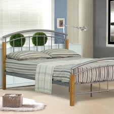 Check spelling or type a new query. Silver Modern Metal Bed Frame