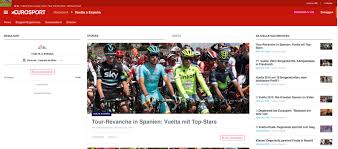 Watch the tour de france live on eurosport player. La Vuelta Eurosport Baut Live Berichterstattung Aus Film Tv Video De