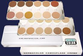 Kryolan Professional Make Up Dc Camouflage Cream Palettes