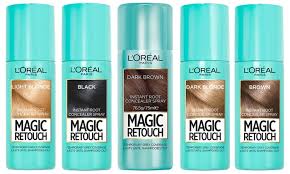Pick the lighter brown spray. Loreal Brown Hair Dye Spray Novocom Top