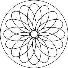 Mandala Blumen Gratis Malvorlage Für Kinder Und Erwachsene