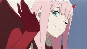 Zero Zero Two 002 Best Smile Gif Darling In The Franxx Querida No Franxx Anime Anime Estetico