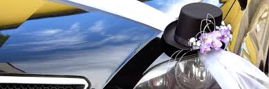 Image result for svatební  výzdoba auta
