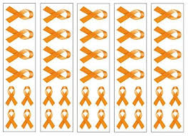 8 ribbon tattoo with quotations. 40 Orange Ribbon Temporary Tattoos Multiple Sclerosis Lupus Leukemi Ninthavenue Europe