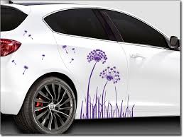 Autosticker Pusteblume Car Decals Car Stickers Pink Car
