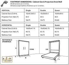 However, if you opt for a horizontal murphy bed, these dimensions change dramatically. Diy Wall Bed Hardware Kits Lift Stor Storage Beds Bed Hardware Murphy Bed Plans Wall Bed