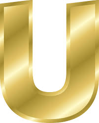 Check spelling or type a new query. Download Clipart Letters Alphabet Big Image Png Letter U In Gold Full Size Png Image Pngkit