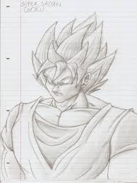 It is a very clean transparent background image and its resolution is 564x564 , please mark the image source when quoting it. Ssj Goku Pencil Drawing By Pyrodragoness On Deviantart