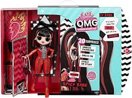 Maybe you would like to learn more about one of these? Amazon Com Lol Surprise Omg Spicy Babe Fashion Doll Dress Up Doll Set With 20 Surprises For Girls And Kids 4 Toys Games