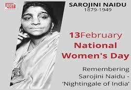 So bleibt alles in einer hand. National Women S Day 2021 Remembering Sarojini Naidu Nightingale Of India